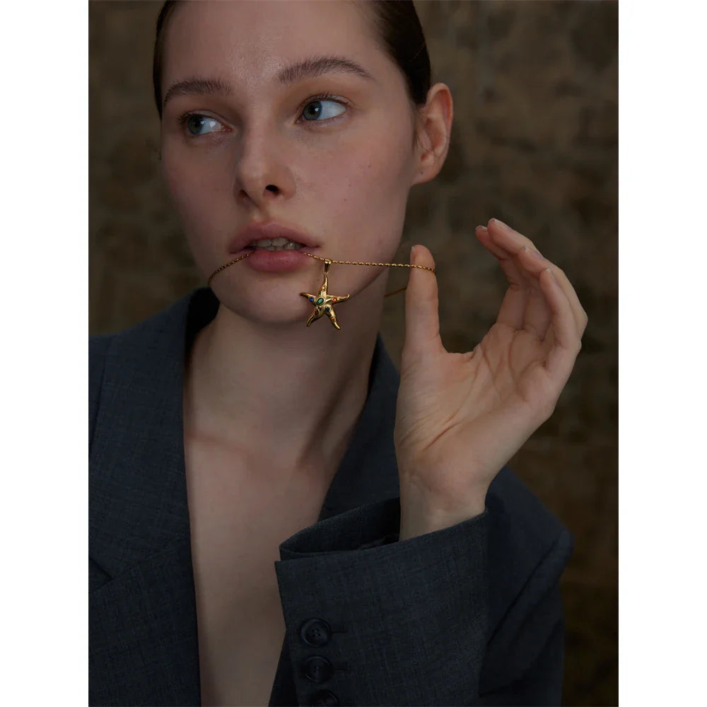 Stella Starfish Necklace