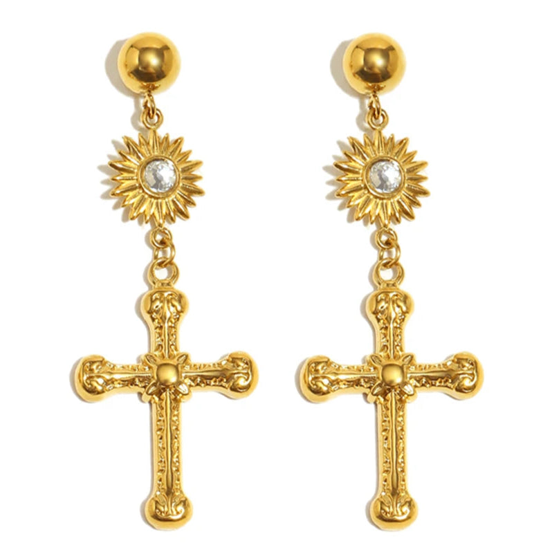 Claire Cross Earrings