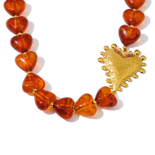 Léonie Heart Necklace
