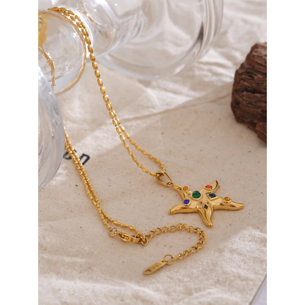 Stella Starfish Necklace