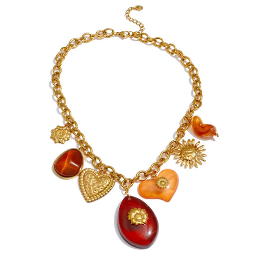 Aurélie Charm Necklace