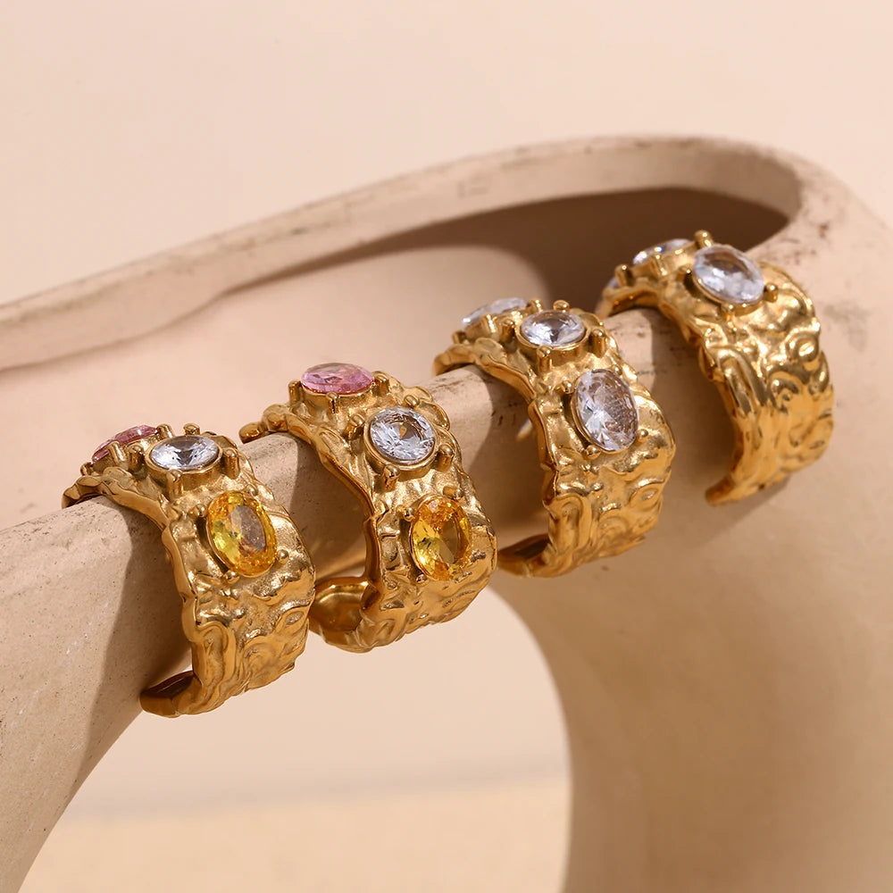 Amélie Hoop Earrings