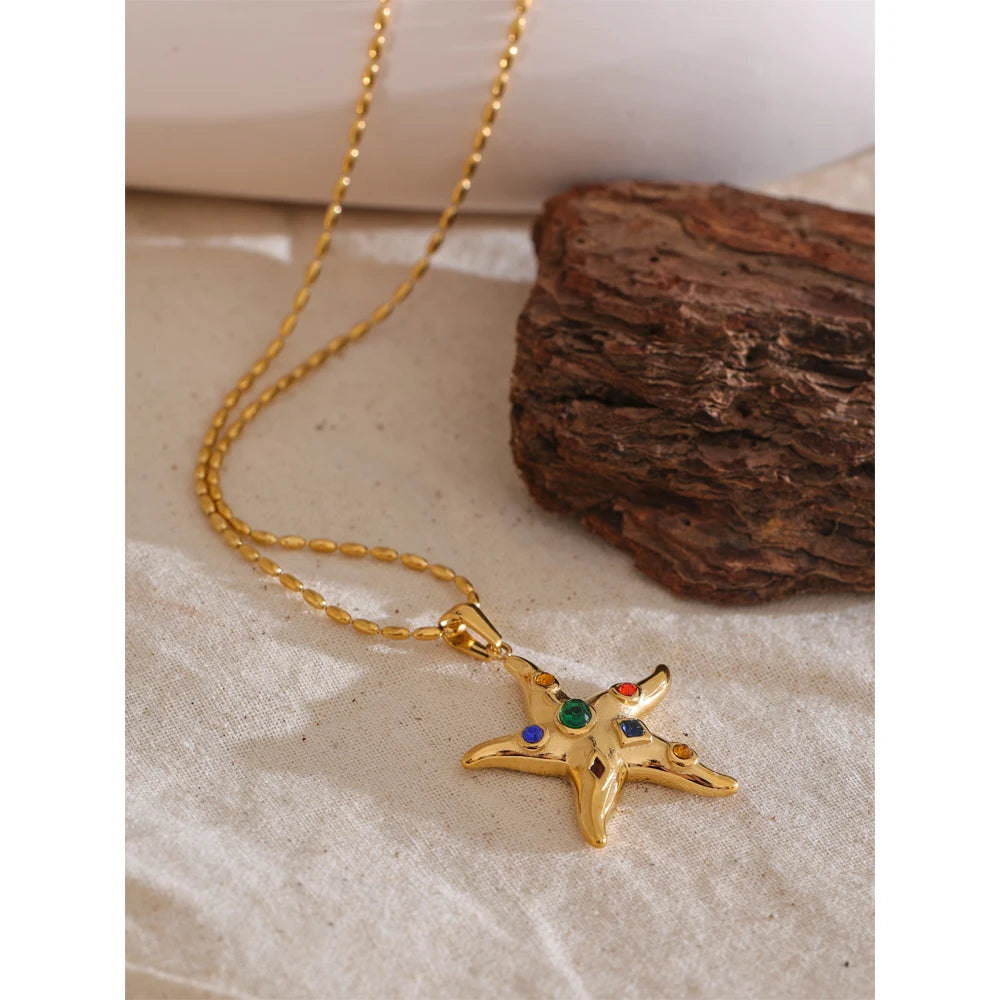 Stella Starfish Necklace