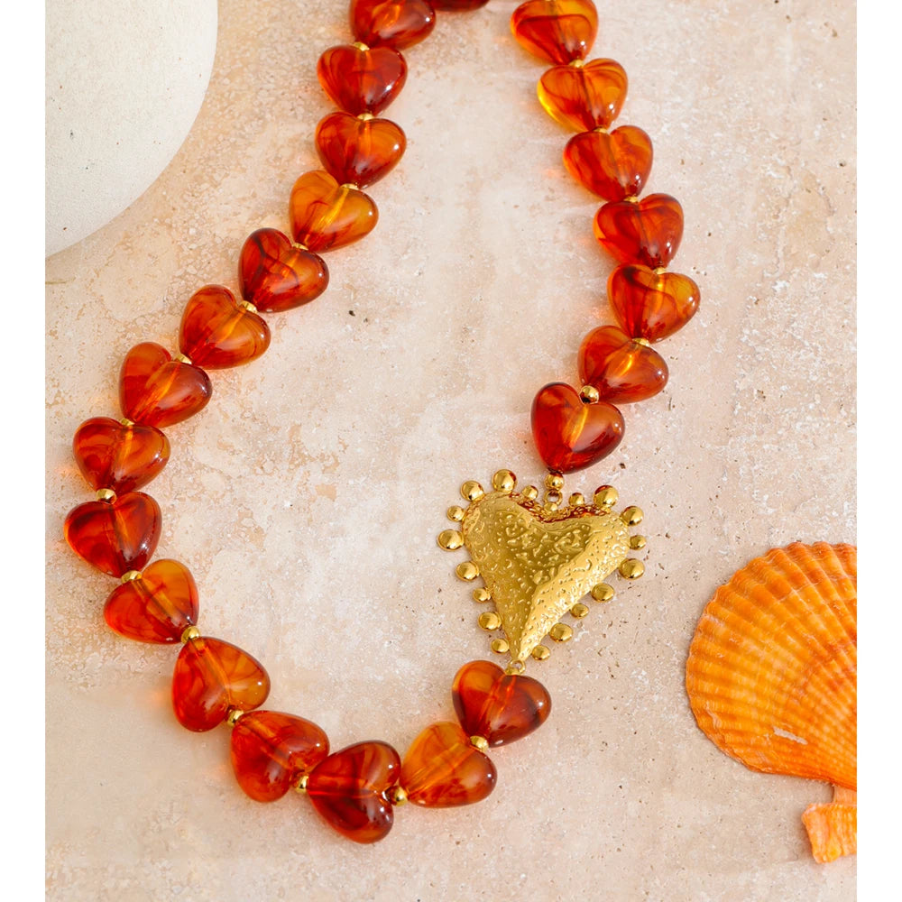 Léonie Heart Necklace